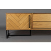 Dubový TV stolek DUTCHBONE Class 180 x 45 cm -fv-interier-25
