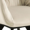 Béžová sametová jídelní židle Thalia -fv-interier-25