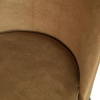 Hnědá sametová jídelní židle Tergi -fv-interier-25
