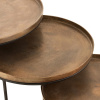 Set tří mosazných konferenčních stolků J-Line Rusty 80 / 70 / 60 cm -fv-interier-25