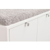 Bílá lakovaná lavice ROWICO CONFETTI 70 cm s úložným prostorem -fv-interier-25