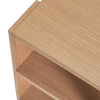 Dubový odkládací stolek Hübsch Mogien 37 x 37 cm