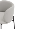Světle šedá látková jídelní židle Teulat Mogi -fv-interier-25
