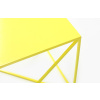 Žlutý kovový konferenční stolek Mountain 50 x 50 cm -fv-interier-25