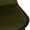Zelená sametová jídelní židle J-line Loko -fv-interier-25