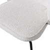 Bílá látková bouclé jídelní židle Twilight -fv-interier-25