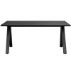 Černý dubový jídelní stůl ROWICO CARRADALE 170 x 100 cm II.