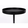 Černý dřevěný odkládací stolek WLL YURI 40 cm -fv-interier-25