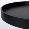 Černý dřevěný odkládací stolek WLL YURI 40 cm -fv-interier-25