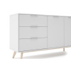 Bílá lakovaná komoda Marckeric Campus 140 x 40 cm -fv-interier-25