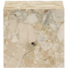 Béžový kamenný noční/odkládací stolek AUDO PLINTH 40 x 40 cm -fv-interier-25