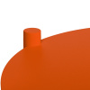 Oranžový kovový odkládací stolek Ande 40 cm -fv-interier-25
