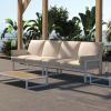 Béžová čtyřmístná zahradní pohovka MESONICA Soledo s bílou podnoží 270 cm -fv-interier-25