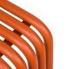 Oranžová kovová stolička Nokk 42,5 cm -fv-interier-25