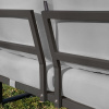 Šedá dvoumístná zahradní pohovka MESONICA Soledo s antracitovou podnoží 140 cm -fv-interier-25