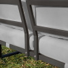 Šedá zahradní pohovka do "U" MESONICA Soledo s antracitovou podnoží 281 cm -fv-interier-25