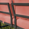 Červená rohová zahradní pohovka MESONICA Soledo s antracitovou podnoží 205 cm, levá/pravá -fv-interier-25