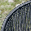 Černá zahradní židle z umělého ratanu Hapur -fv-interier-25