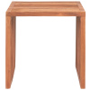 Teakový odkládací stolek Peagie 40 x 40 cm