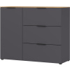 Grafitově šedá komoda California 109 x 40 cm -fv-interier-25
