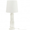 Bílá stojací lampa J-line Couple 90 cm