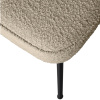 Béžová bouclé jídelní židle Tergi -fv-interier-25
