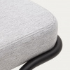 Světle šedá čalouněná lavice Kave Home Compo 130 cm -fv-interier-25