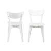 Bílá lakovaná jídelní židle Diaz -fv-interier-25