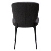 Černá bouclé jídelní židle DAN-FORM Glory