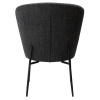 Černá bouclé jídelní židle DAN-FORM Orbit -fv-interier-25