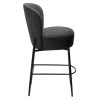 Černá bouclé barová židle DAN-FORM Orbit 68 cm -fv-interier-25