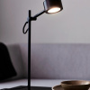 Černá kovová stolní LED lampa Clyde -fv-interier-25