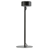 Černá kovová stolní LED lampa Clyde