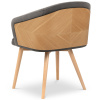 Sametová jídelní židle Tucan -fv-interier-25