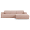 Pudrově růžová bouclé rohová pohovka Windsor & Co Lola 250 cm, pravá -fv-interier-25