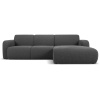 Tmavě šedá bouclé rohová pohovka Windsor & Co Lola 250 cm, pravá -fv-interier-25