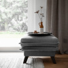 Šedá čalouněná podnožka Miuform Charming Charlie 60 x 60 cm -fv-interier-25