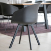 Černá plastová jídelní židle Monie -fv-interier-25