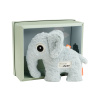 Dárkový box s modrým plyšovým slonem Done by Deer Elphee 15 cm
