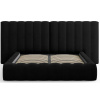 Černá čalouněná dvoulůžková postel MICADONI Kelp 180 x 200 cmPostel Kelp 180 x 200 cm -fv-interier-25