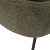 Zelená bouclé jídelní židle Lenny -fv-interier-25