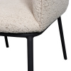 Béžová bouclé jídelní židle Lenny -fv-interier-25