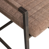 Hnědá čalouněná jídelní židle Jefrey -fv-interier-25