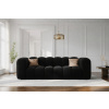 Černá sametová trojmístná pohovka MICADONI Lupine 228 cm -fv-interier-25