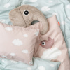 Růžové bavlněné dětské povlečení Done by Deer Elphee baby, 70 x 100 cm -fv-interier-25