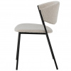 Bílá bouclé jídelní židle Bloomingville Marlo