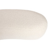 Bílá bouclé lavice WLL NOXX 120 cm -fv-interier-25