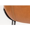 Hnědá koženková barová židle ZUIVER FESTON 65 cm -fv-interier-25