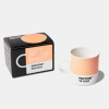 Světle oranžový porcelánový hrnek Pantone Peach Fuzz 13-1023 120 ml -fv-interier-25