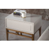 Šedý lakovaný noční stolek Angel Cerdá No. 7035, 60 x 40 cm -fv-interier-25